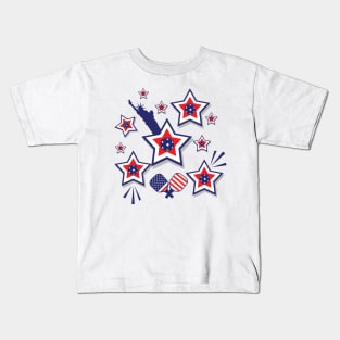 Pickleball USA Kids T-Shirt